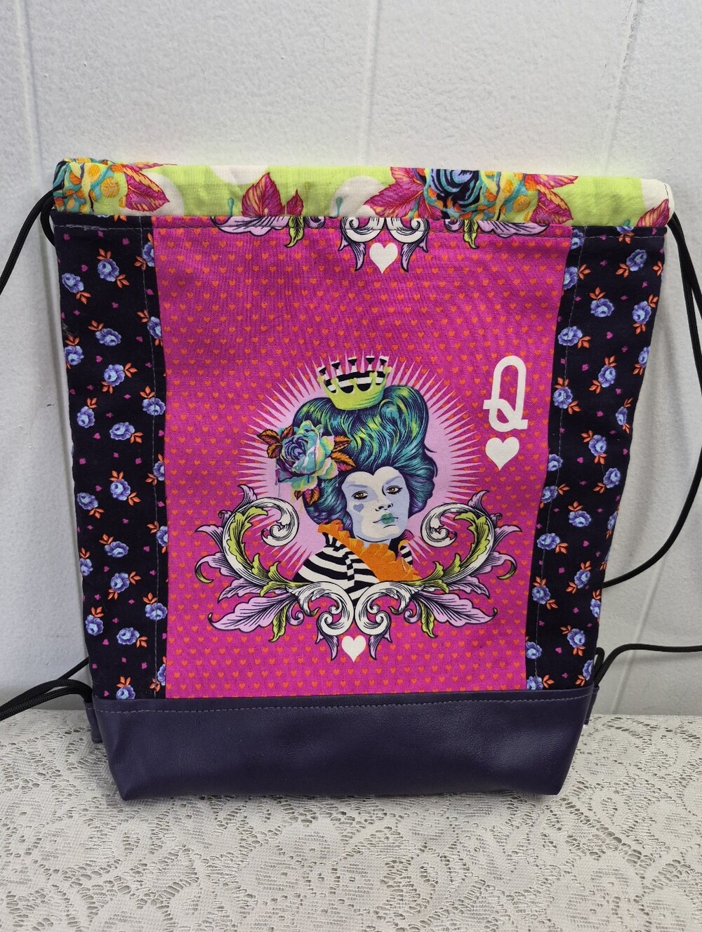 Alice In Wonderland Drawstrain Bag